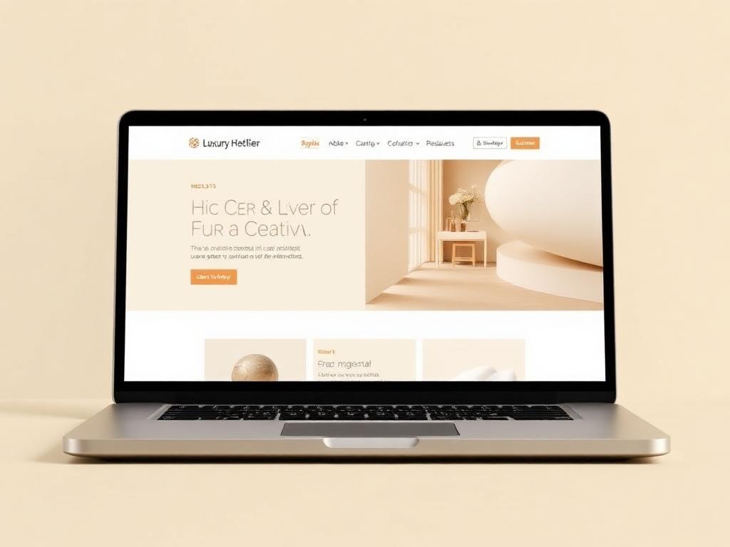 Mockup — Site institucional